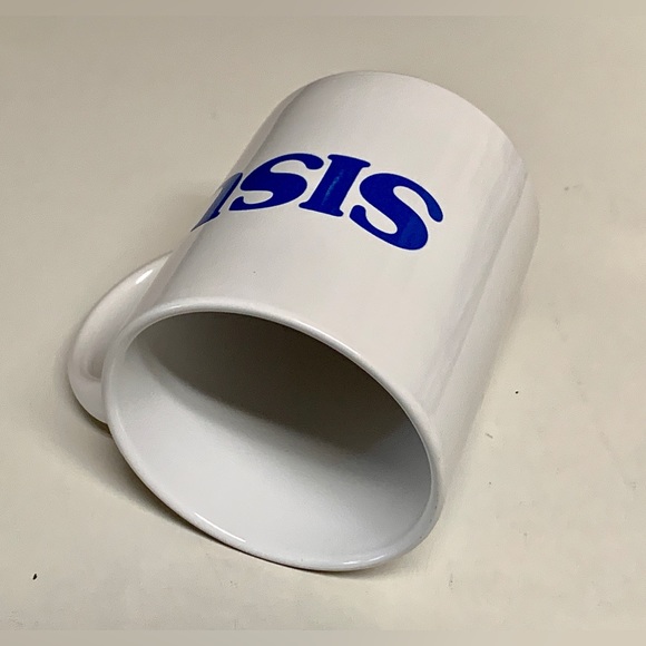 Vintage 1980s Finnish Flag Pride Double Sided SISU Yooper Ceramic Coffee Mug - Picture 16 of 16